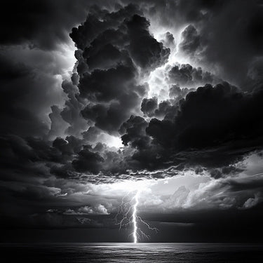 Nighttime Sky Canvas